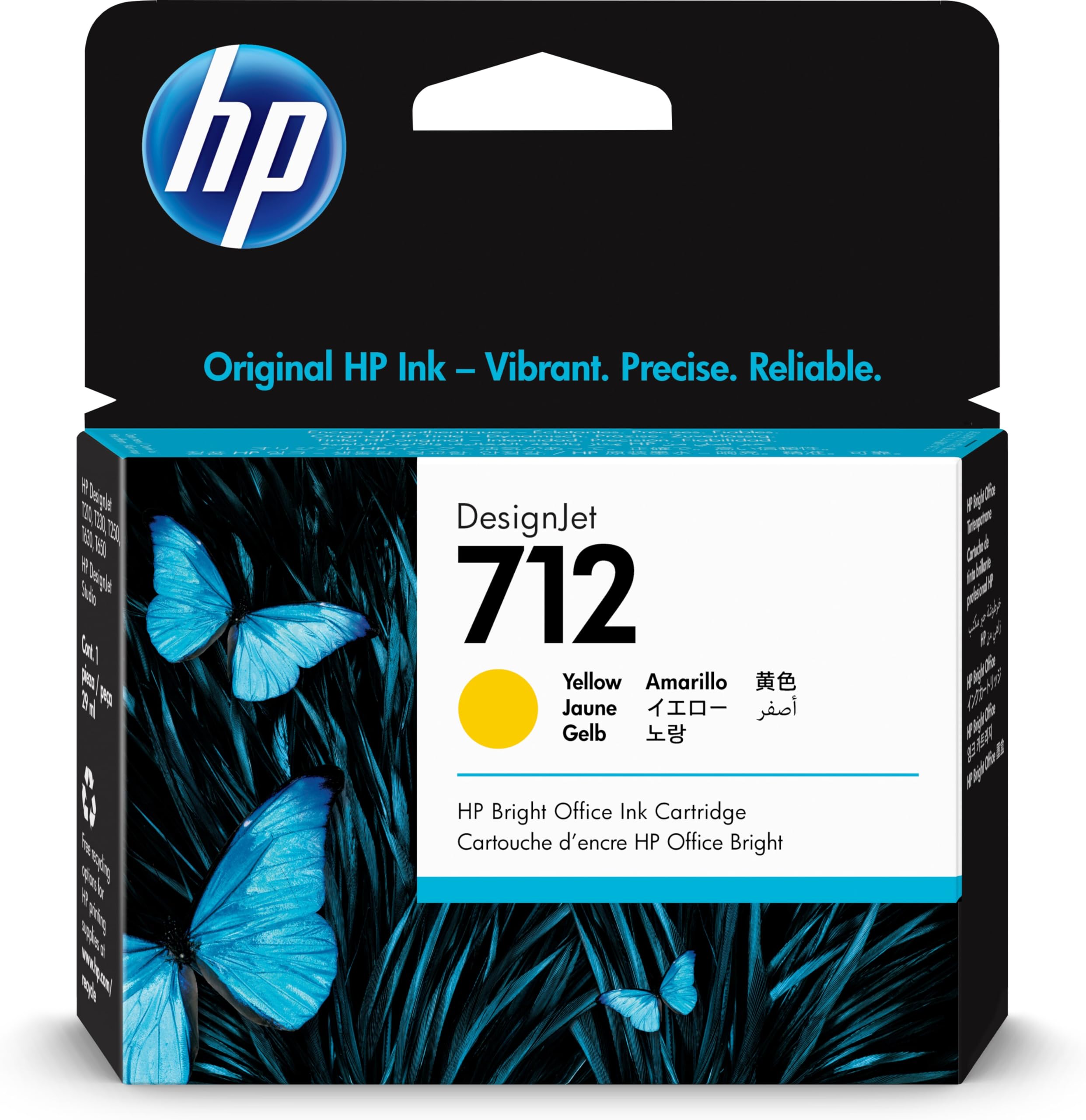 ventas de cartuchos hp 712 yellow
